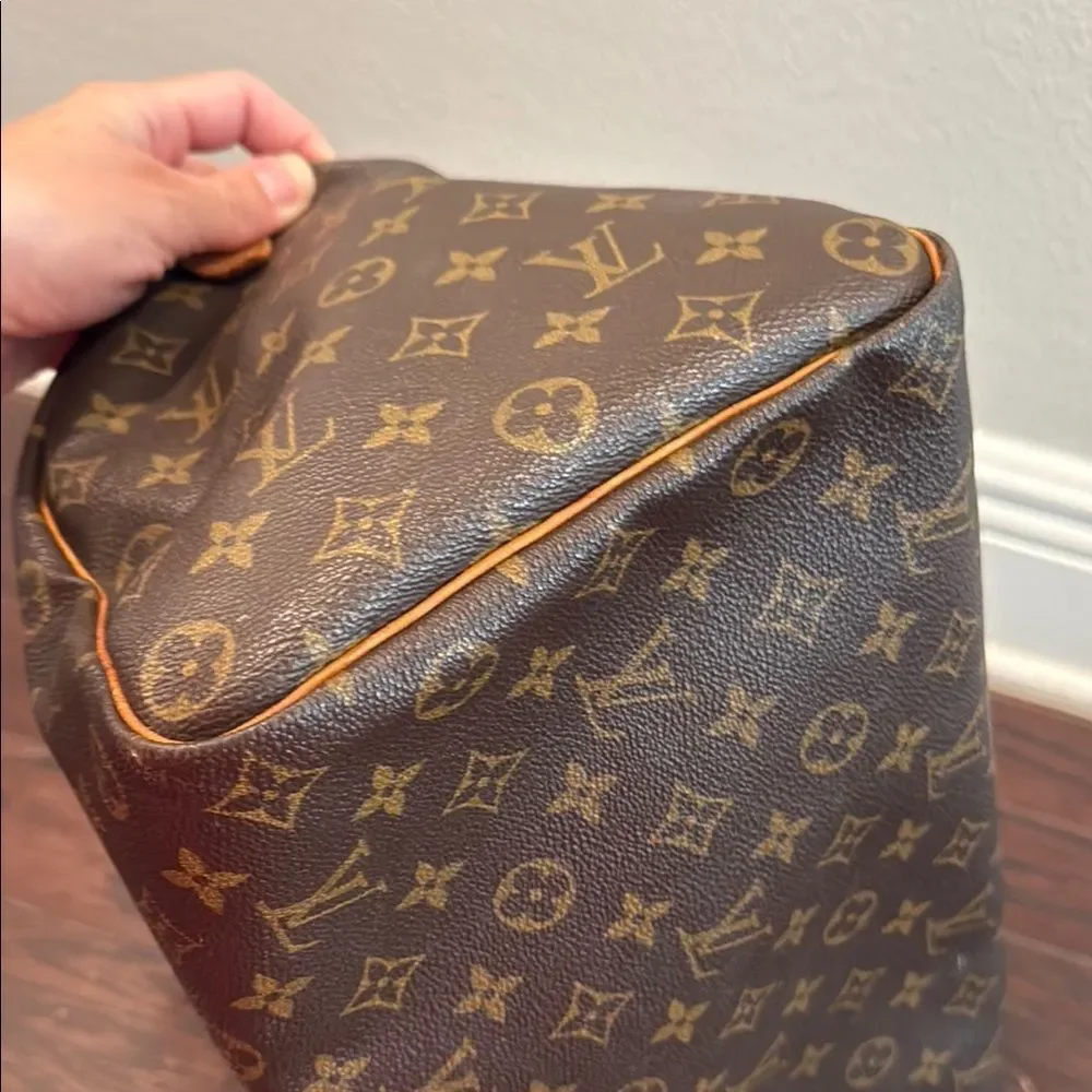 Louis Vuitton Speedy 35 Brown Monogram Bag